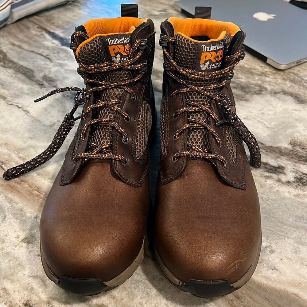 Mens work boots comp toe size 11.5 Timberland